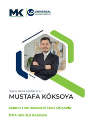 Kurumsal özgeçmiş 1. sayfa
