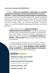 Kurumsal özgeçmiş 3. sayfa