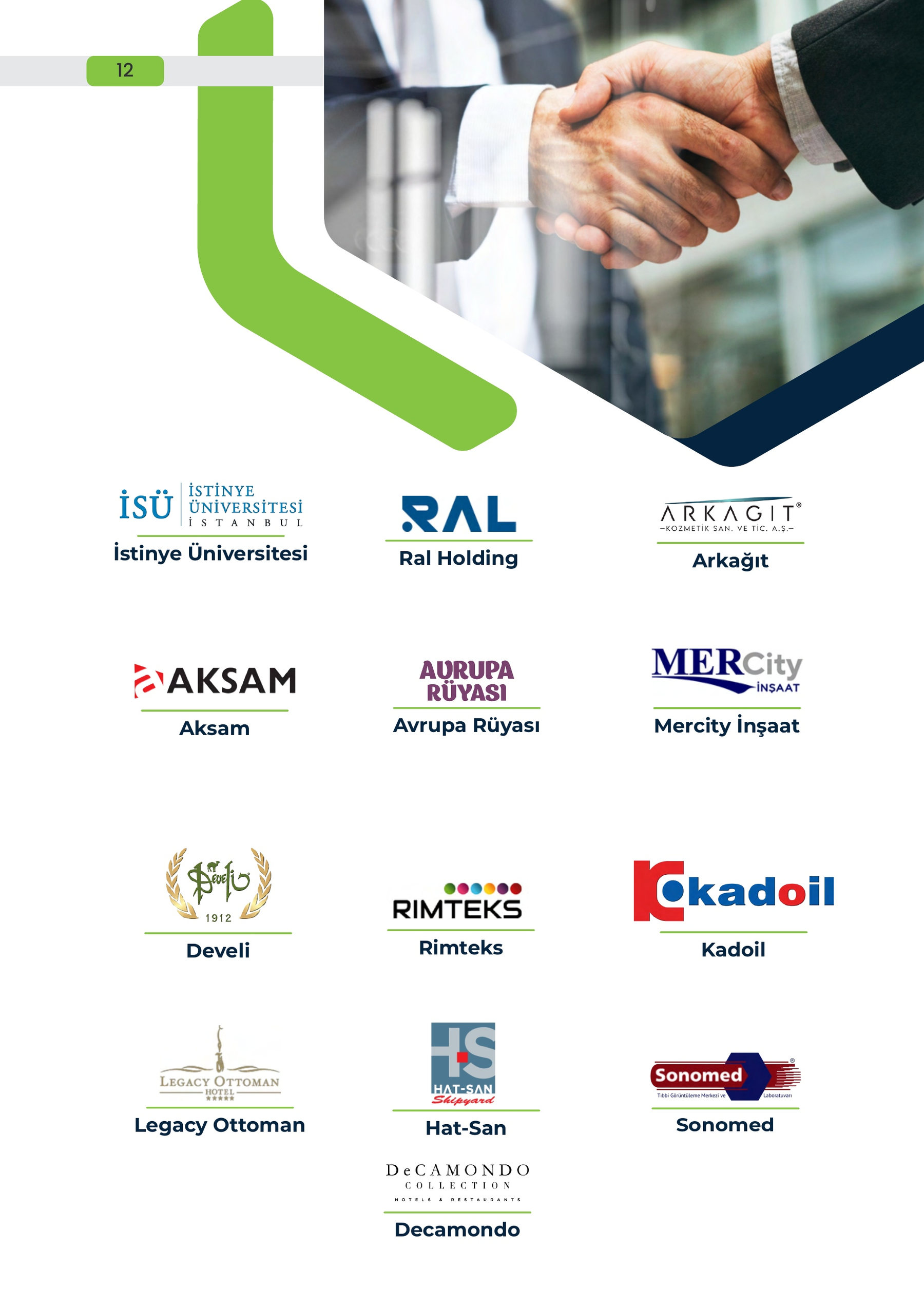 Kurumsal Özgeçmiş, sayfa 11 — Referanslar